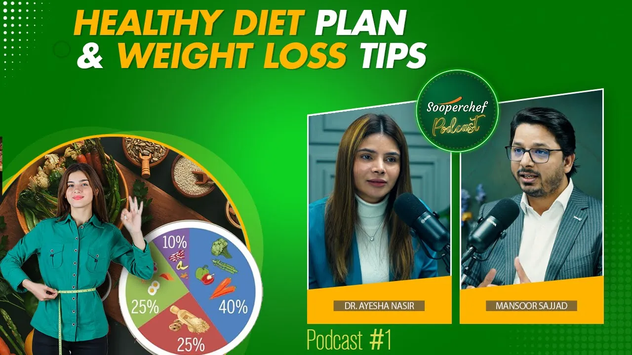 Wholesome Health Diet Plan & Weight Loss Wisdom - Podcast with Mansoor Sajjad & Dr Ayesha Nasir #1