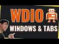 AUTOMATED TEST handling TABS and WINDOWS using WebDriver IO WebDriverIO Tutorial