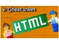 Learn HTML and CSS - 4 Cheat sheet