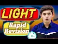 Light Oneshot Rapid Revision Physics Quick Revision Class 10th Science by Prashant sir