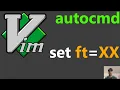 Using Vim s autocmd to Set a Custom File Type for Specific Files