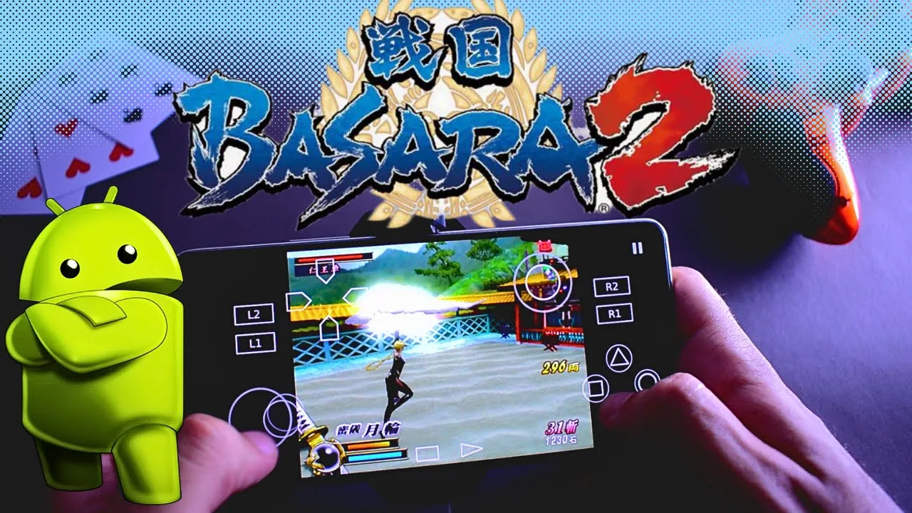 Sengoku Basara 2 Android Gameplay | PS2 Emulator Android | Aethersx2 Android