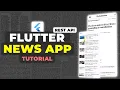 Flutter News App Tutorial REST API News App Flutter Guide