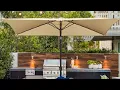 Honest review of Yaheetech 6 5x10FT Rectangular Outdoor Patio Umbrella Large Market Umbrella