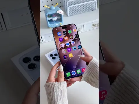 Packing up an iPhone 18 Pro Max! You said blue is your favorite color 🩵