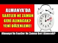 When Will the Clocks Go Back in Germany