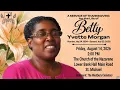 A Service of Thanksgiving for the Life of Betty Morgan