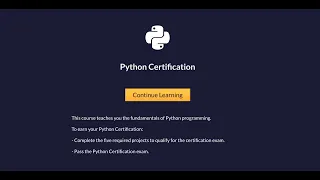 Build a User Configuration Manager freeCodeCamp PYTHON Certification LIVE