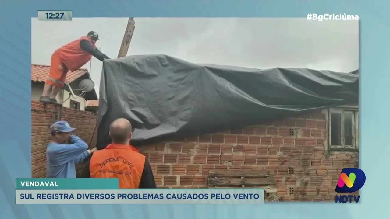 Giro de Notícias: Sul do Estado contabiliza danos após vendaval registrado nessa quinta-feira (28)