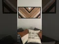 Diy recycled wood boho piece