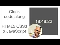 JavaScript Digital Clock - code along