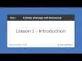A simple photo app with Knockout js - lesson1