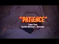 Download Lagu Take That - PATIENCE (Lyrics + Slowed)