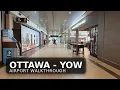 Ottawa Airport YOW Departures Walkthrough Check-In to Gate Winter 90s