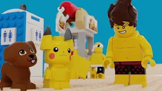 LEGO Pokémon Toilet Fail