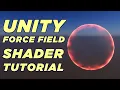 How to Make a FORCE FIELD Shader in Unity