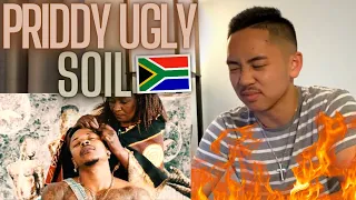 priddy ugly soil official music video american reaction south african rap music 