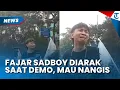 Download Lagu MOMEN FAJAR SADBOY Ikut Demo hingga Diarak Massa, Netizen Salfok saat Sang Artis Sampai Mau Nangis