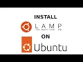 Install LAMP on UBUNTU with PHPMYADMIN