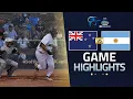 HIGHLIGHTS | 🇳🇿 New Zealand vs 🇦🇷 Argentina | WBSC Men's Softball World Cup Finals 2025