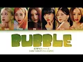 Bubble (English Version) - STAYC(스테이씨) [Color Coded Lyrics English]