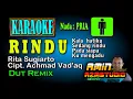 Download Lagu RINDU Rita Sugiarto KARAOKE REMIX Nada PRIA