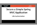 Spring Security - URL Authorization LSS