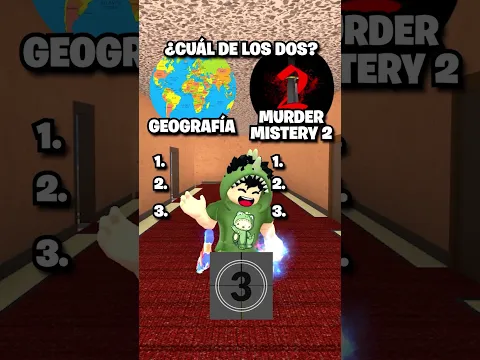 Preguntas de Geografía vs Murder Mistery 2