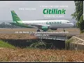 Tight Legroom! Citilink Domestic Flight QG 780 Medan to Yogyakarta A320