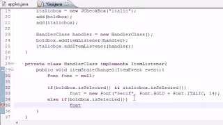 Java Programming Tutorial 65 The Final Check Box Program
