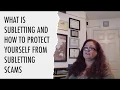What is Subletting and Making Sure You Don t Get Scammed