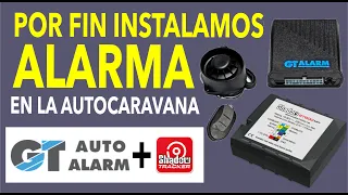 INSTALAMOS UNA ALARMA EN NUESTRA AUTOCARAVANA.