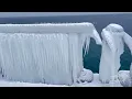 01-16-2026 Traverse City Mi - Deep freeze Ice formations
