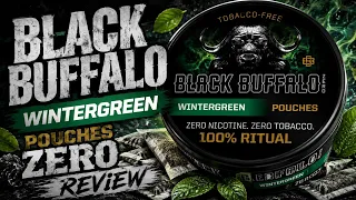 Black Buffalo zero Wintergreen Pouches