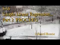 SAS Simple Linear Regression Part 2