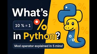 What Does Mean in Python Mod Operator Explained with Examples