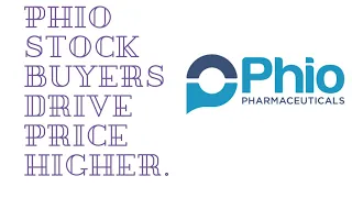 Optionable Penny PHIO Stock Drops Positive Data On Trials Buyers Swoop Phio Pharmaceuticals Corp