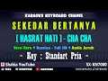 Download Lagu SEKEDAR BERTANYA KARAOKE MELAYU - NADA PRIA Cha Cha Rumba