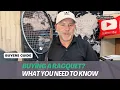 Choosing a Tennis Racquet Buyers Guide What you need to know