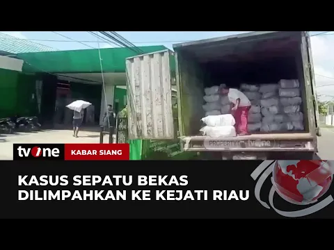 Sepatu Thrifting Diamankan Kejari Riau