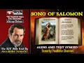 Download Lagu 22 | Book Song of Solomon | Read by Alexander Scourby | The GREATEST VOICE Ever Recorded!