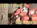 How To Repair A Vintage Firefly Automatic Super Lighter That Will Not Spark
