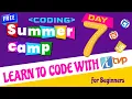 Coding Summer Camp Day 7 Online Coding Classes for school students HTML CSS for Beginners