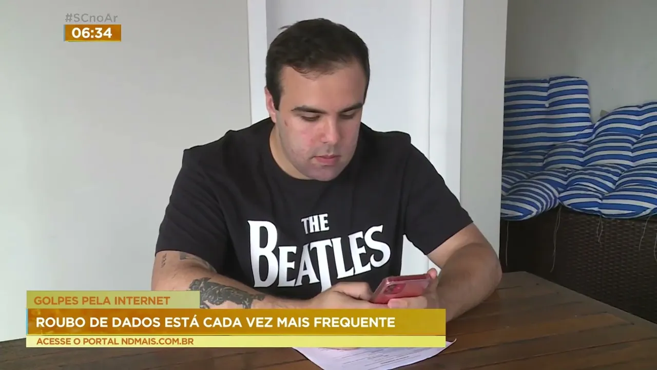 Pesquisa mostra que golpes pela internet estão, cada vez mais, frequentes