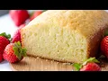 How to Make Traditional Pound Cake The Stay At Home Chef