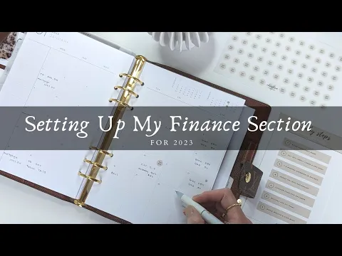 Download MP3 SETTING UP MY FINANCE SECTION FOR 2023 | GOALS & PAYCHEQUE BUDGETING