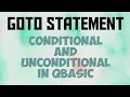GOTO Statement in QBasic