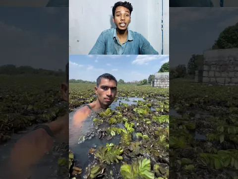 Bhai ne gande nadi ko saaf kar diya #facts #shorts