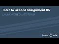 WebDev Unit 1 Intro to GA Launch Checklist Form
