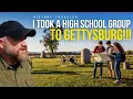 I Brought a High School Group to Gettysburg History Traveler Episode 497